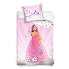 Barbie dekbedovertrek Princess (Roze)