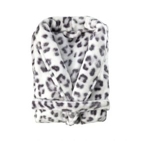 Zo! Home Badjas Snow Leopard (Grey)